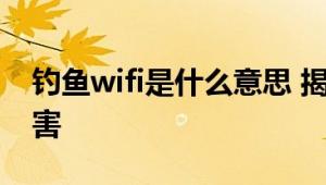 钓鱼wifi是什么意思 揭秘虚假WiFi热点的危害